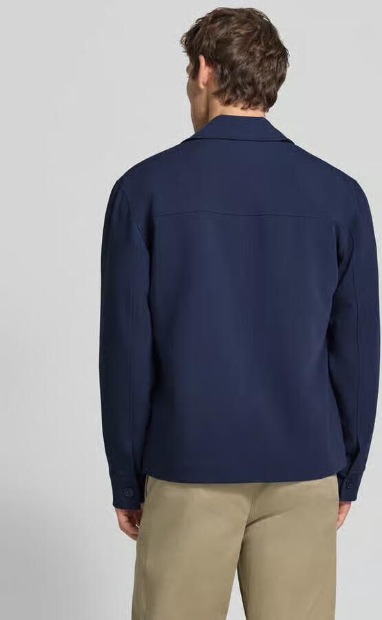 Jake*s Studio Men Regular fit overhemdjack met viscose - Foto 2