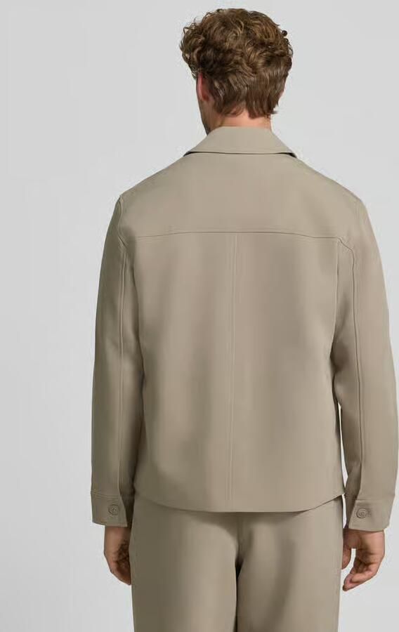 Jake*s Studio Men Regular fit overhemdjack met viscose - Foto 2
