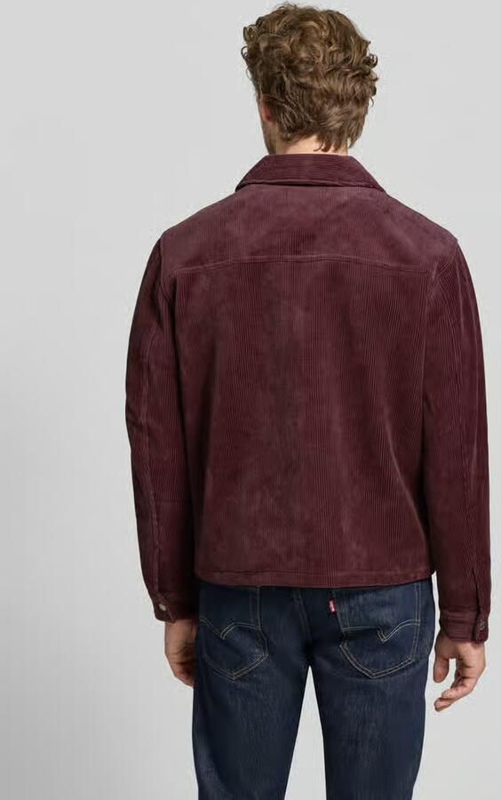 Jake*s Studio Men Regular fit overshirt van katoenmix met viscose model 'DALE' - Foto 3