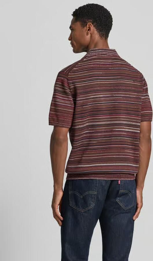 Jake*s Studio Men regular fit poloshirt in brei-look - Foto 3