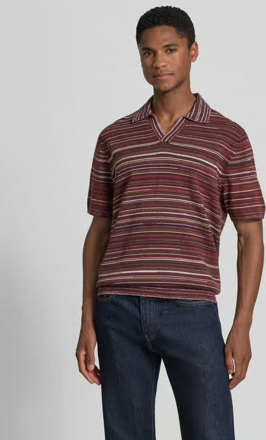Jake*s Studio Men regular fit poloshirt in brei-look - Foto 2