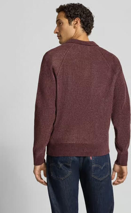 Jake*s Studio Men Regular fit pullover met polokraag - Foto 3