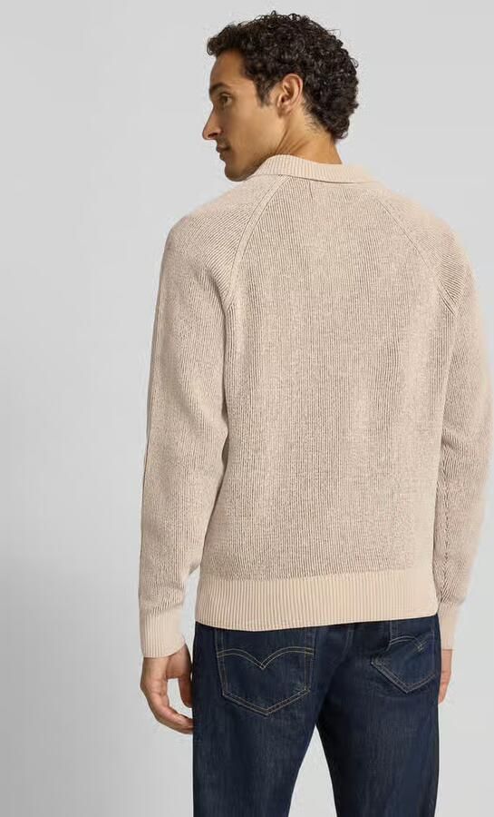 Jake*s Studio Men Regular fit pullover met polokraag - Foto 2