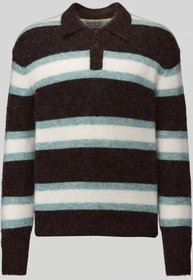 Jake*s Studio Men Regular fit pullover van wolmix