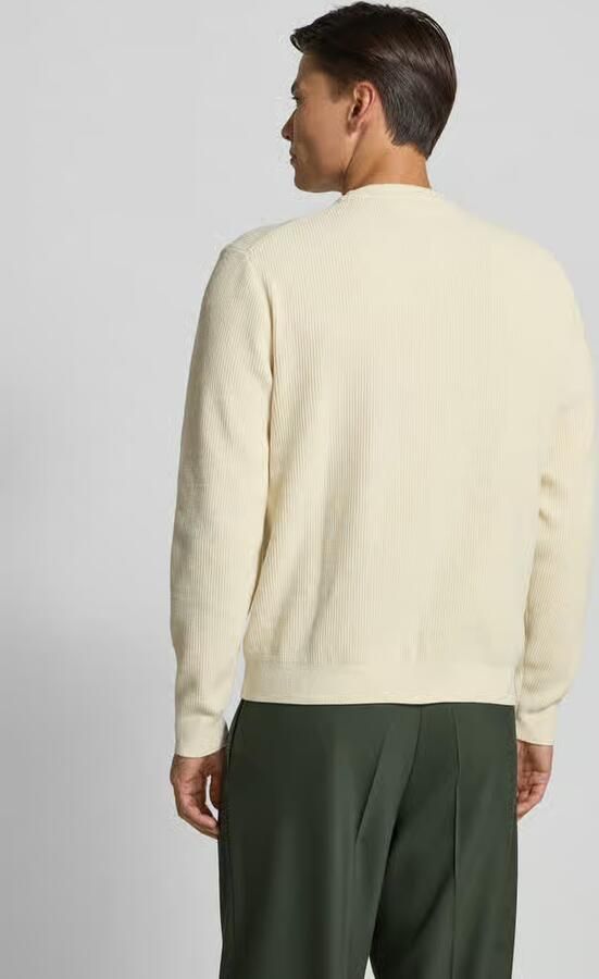 Jake*s Studio Men Regular fit shirt met lange mouwen en ronde hals