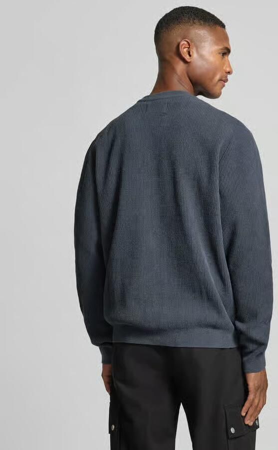 Jake*s Studio Men Regular fit shirt met lange mouwen en ronde hals