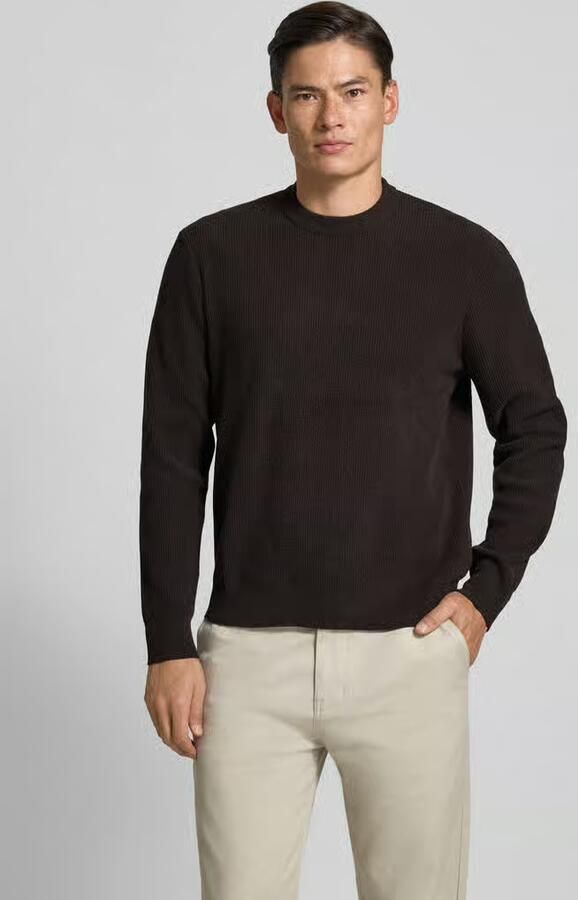 Jake*s Studio Men Regular fit shirt met lange mouwen en ronde hals - Foto 2