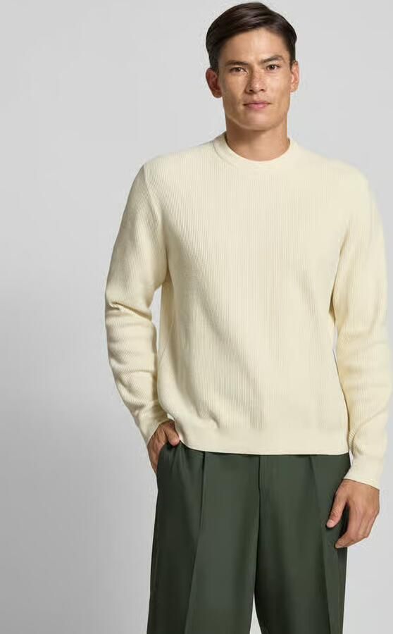 Jake*s Studio Men Regular fit shirt met lange mouwen en ronde hals - Foto 3