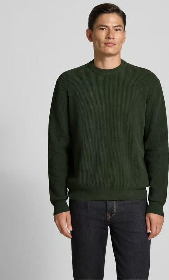 JAKE*S STUDIO MEN Regular fit shirt met lange mouwen en ronde hals - Foto 2