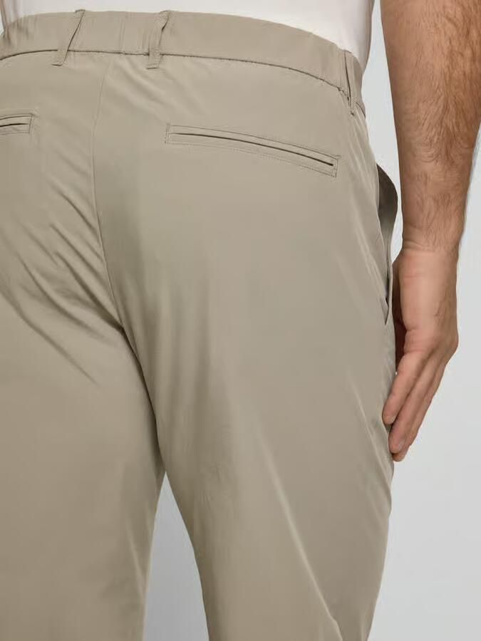 Jake*s Studio Men Regular fit stoffen broek met steekzakken