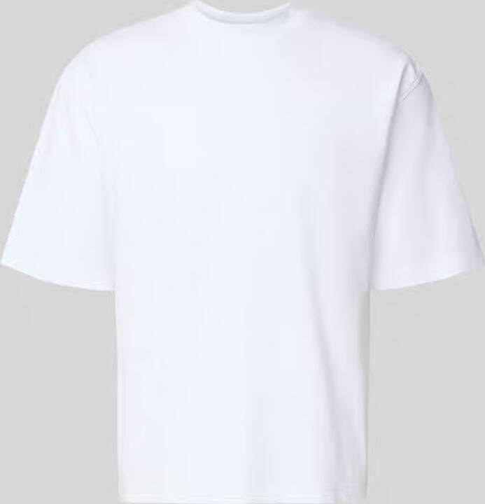 JAKE*S STUDIO MEN Regular fit T-shirt van puur katoen