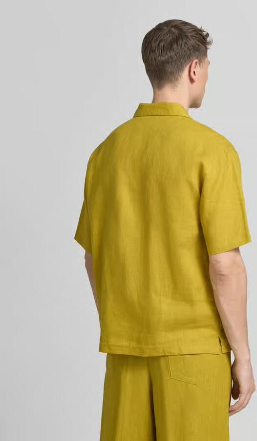 Jake*s Studio Men regular fit vrijetijdshemd van puur linnen - Foto 3