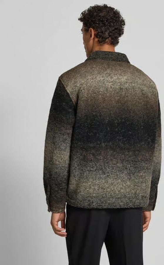 Jake*s Studio Men Relaxed fit overhemdjack met borstzak