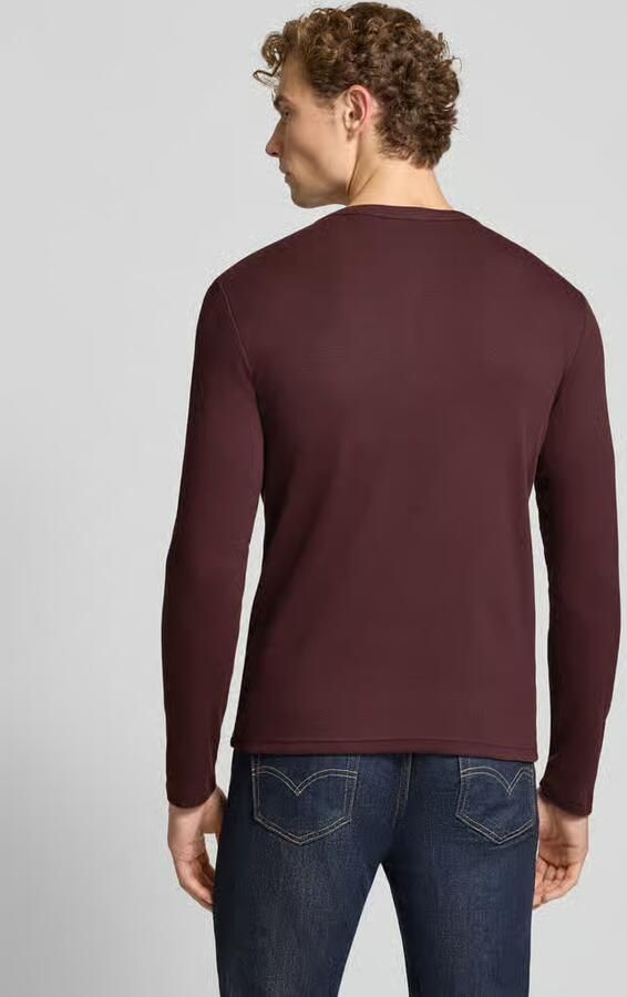Jake*s Studio Men relaxed fit shirt met lange mouwen van katoenmix model 'MORRIS' - Foto 2