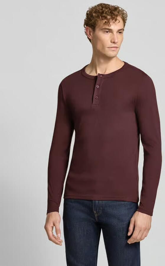 Jake*s Studio Men relaxed fit shirt met lange mouwen van katoenmix model 'MORRIS' - Foto 3
