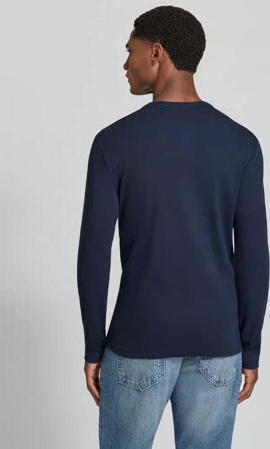 Jake*s Studio Men relaxed fit shirt met lange mouwen van katoenmix model 'MORRIS' - Foto 2