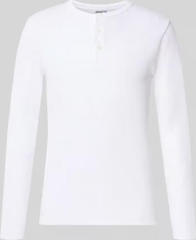 Jake*s Studio Men relaxed fit shirt met lange mouwen van katoenmix model 'MORRIS' - Foto 2