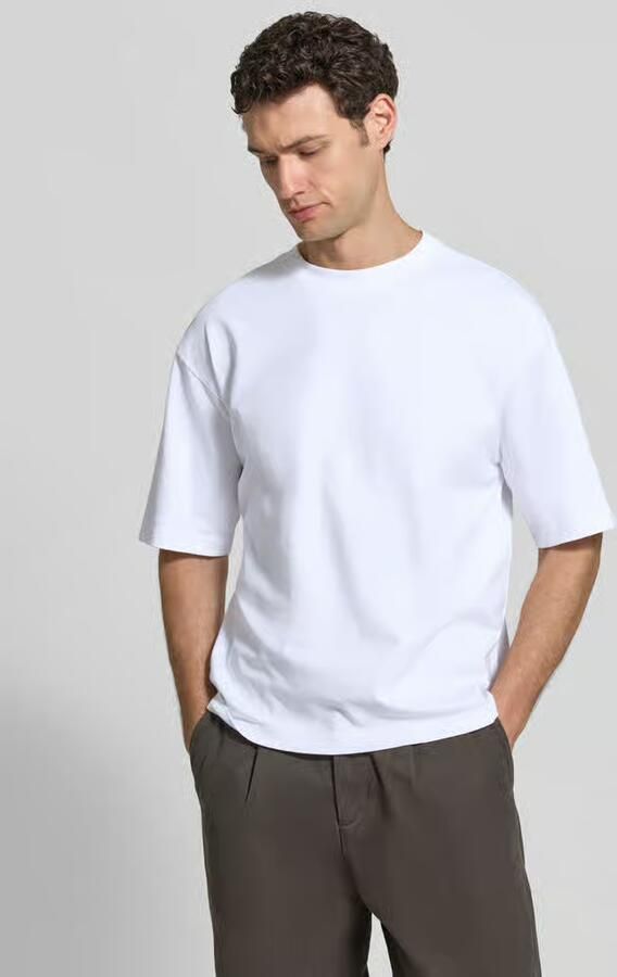 Jake*s Studio Men relaxed fit T-shirt met ronde hals - Foto 2