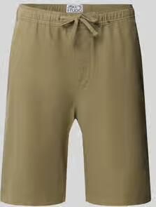 Jake*s Studio Men short van katoen met elastische band
