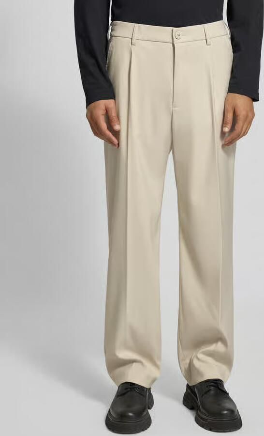 JAKE*S STUDIO MEN Stoffen broek met Franse steekzakken - Foto 2