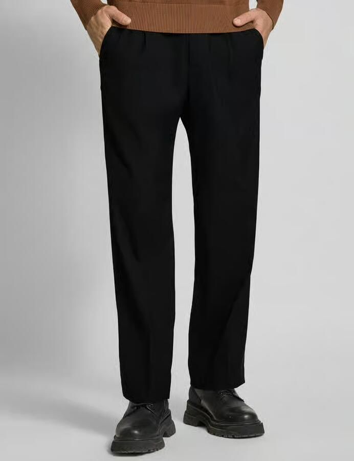 Jake*s Studio Men Stoffen broek met Franse steekzakken - Foto 2