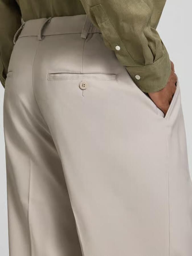 Jake*s Studio Men straight fit broek met viscose