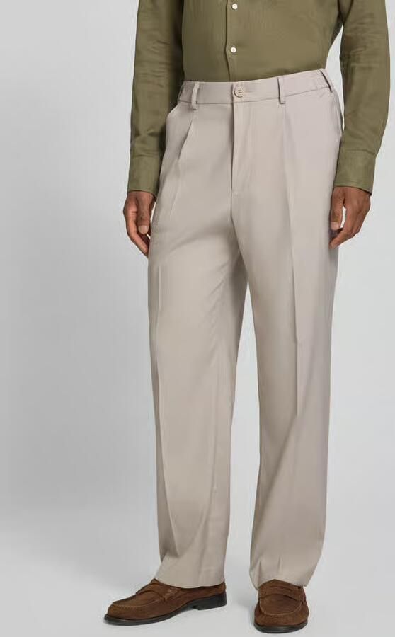 Jake*s Studio Men straight fit broek met viscose - Foto 3