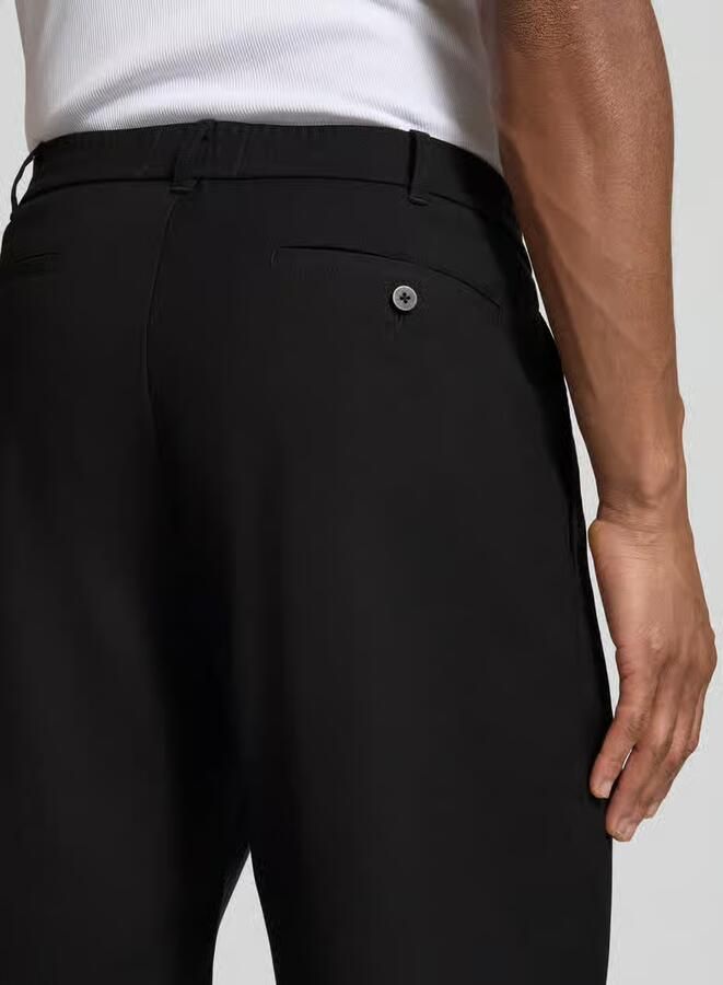 Jake*s Studio Men Straight fit short met Steekzakken