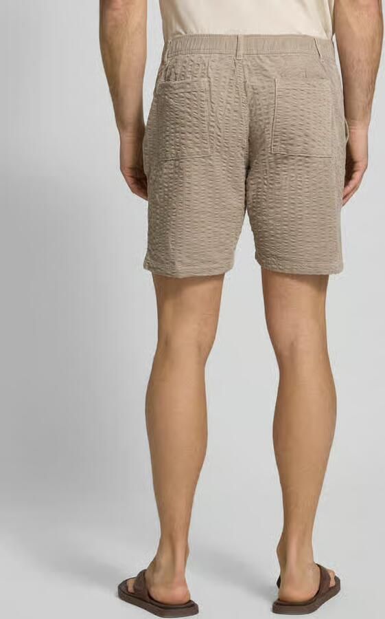 Jake*s Studio Men Straight fit short met structuurpatroon - Foto 2