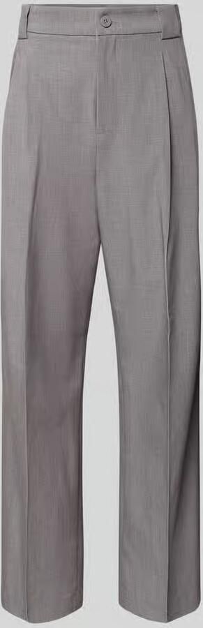 Jake*s Studio Men Straight fit stoffen broek met viscose