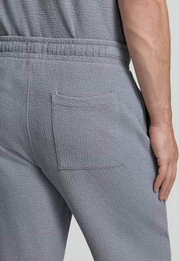 JAKE*S STUDIO MEN Straight fit sweatpants met elastische band