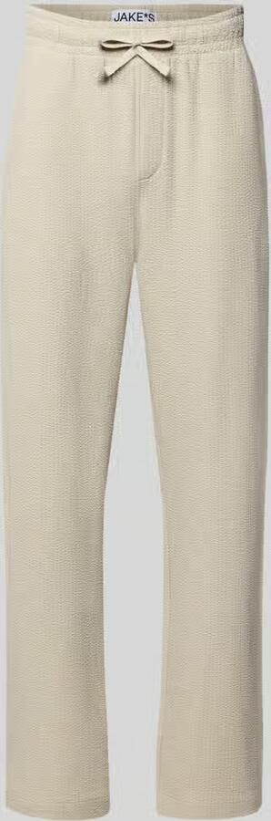Jake*s Studio Men Straight fit sweatpants met elastische band - Foto 2