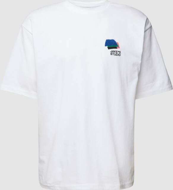 JAKE*S STUDIO MEN T-shirt met ronde hals