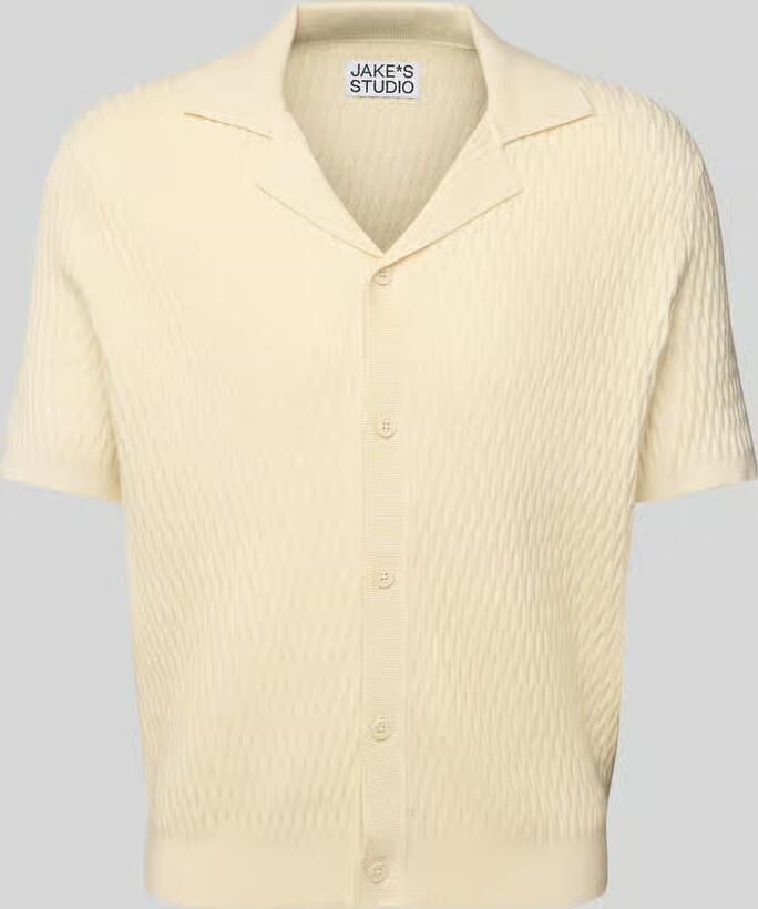 Jake*s Studio Men Vest met knoopsluiting