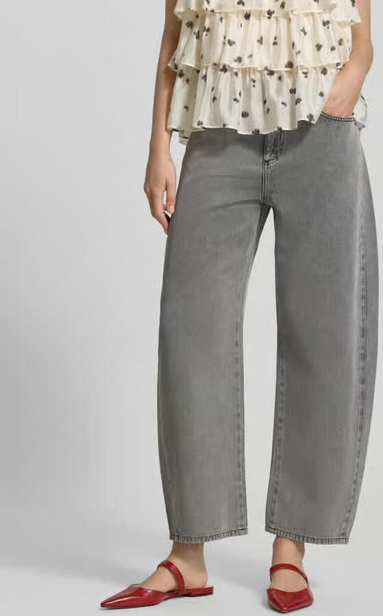 Jake*s Studio Woman Barrel fit jeans van mix van katoen en lyocell - Foto 3