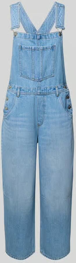 Jake*s Studio Woman barrel fit tuinbroek met verstelbare bandjes - Foto 4