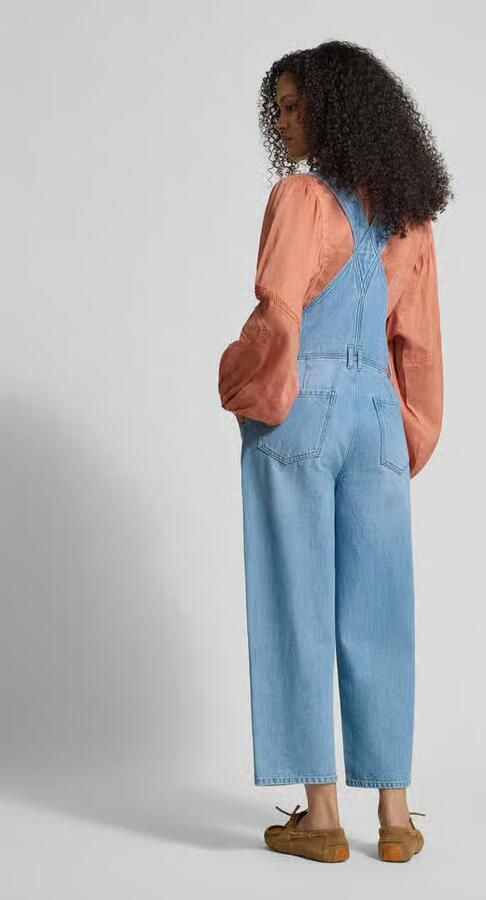 Jake*s Studio Woman barrel fit tuinbroek met verstelbare bandjes - Foto 3
