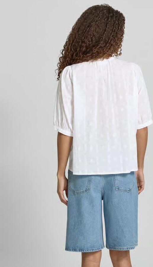 Jake*s Studio Woman Blouse met maokraag en 3 4-mouw - Foto 2
