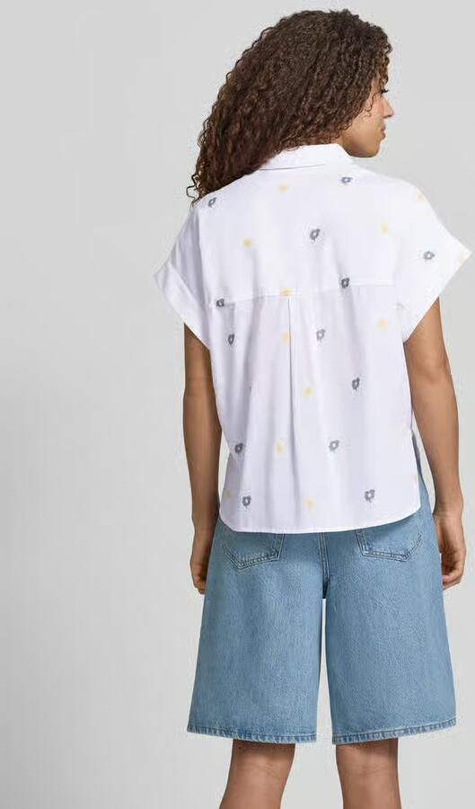 Jake*s Studio Woman Blouse met overhemdkraag en knoopsluiting - Foto 3
