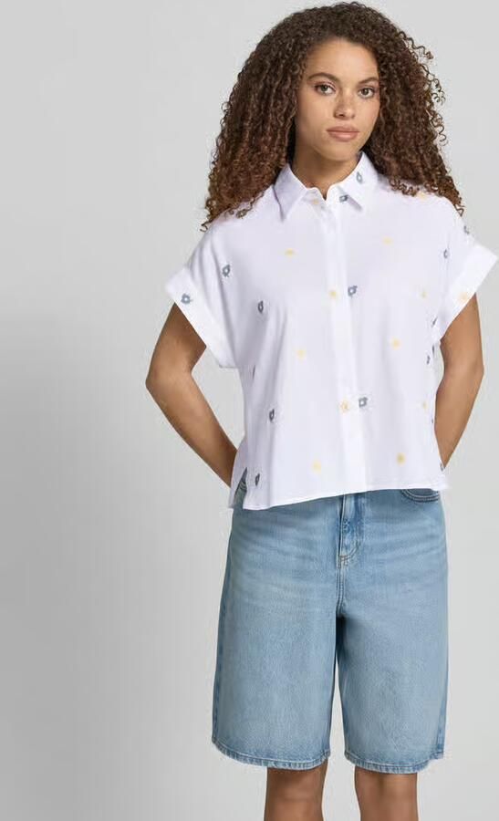 Jake*s Studio Woman Blouse met overhemdkraag en knoopsluiting - Foto 2