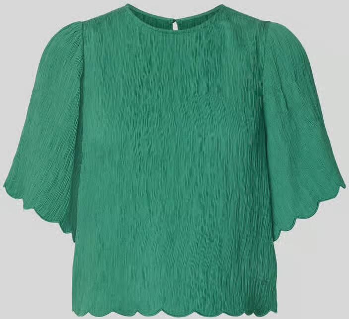 Jake*s Studio Woman Blouseshirt van viscosemix met structuurpatroon - Foto 2