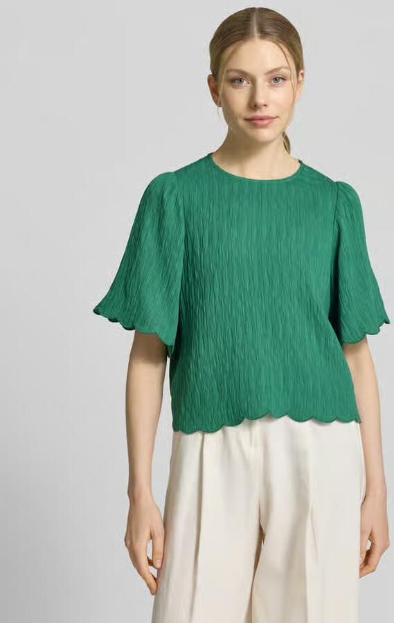 Jake*s Studio Woman Blouseshirt van viscosemix met structuurpatroon - Foto 3