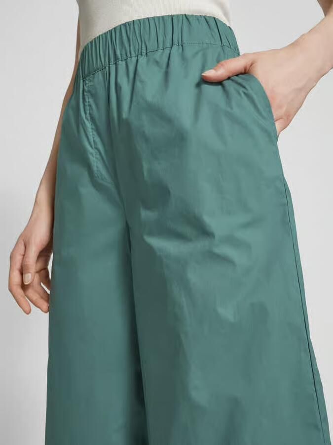 Jake*s Studio Woman Broek met verkorte pasvorm en elastische band - Foto 2