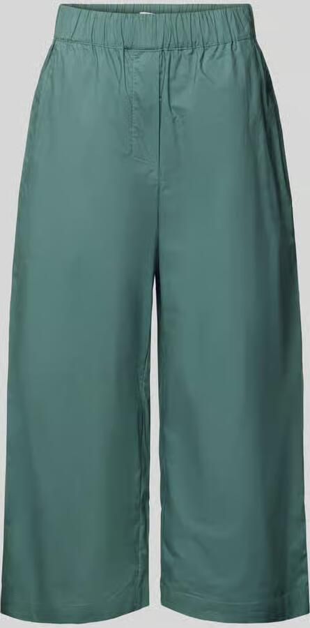 Jake*s Studio Woman Broek met verkorte pasvorm en elastische band - Foto 4