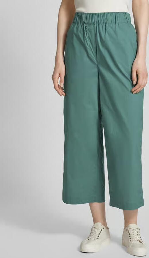 Jake*s Studio Woman Broek met verkorte pasvorm en elastische band - Foto 3