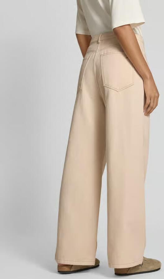 JAKE*S STUDIO WOMAN Jeans met wijde pijpen en tunnelkoord