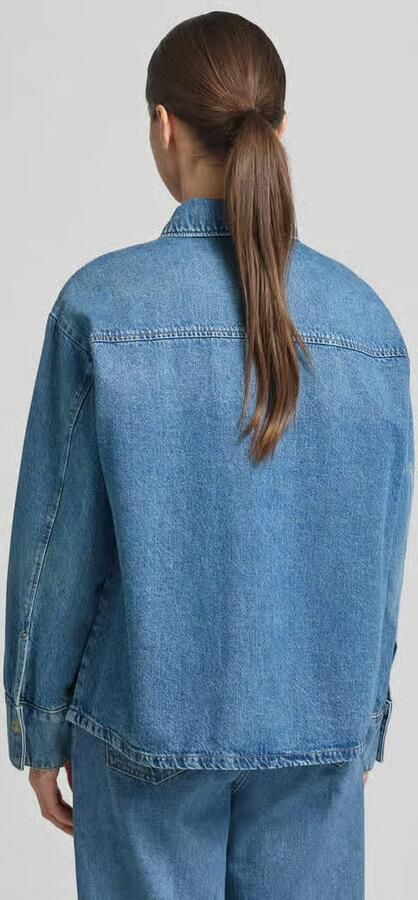 Jake*s Studio Woman Jeansjack met borstzakken - Foto 3