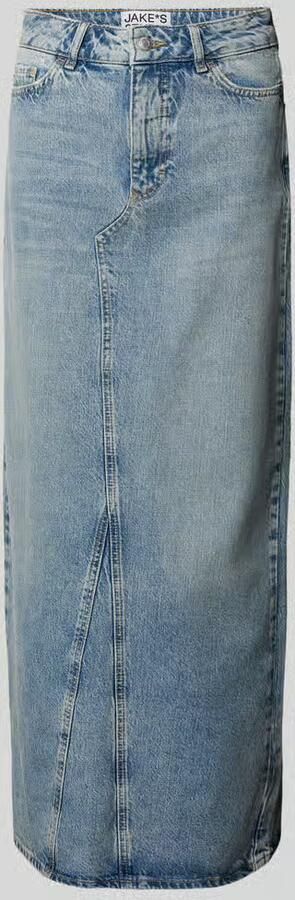 Jake*s Studio Woman Jeansrok met loopsplit - Foto 2
