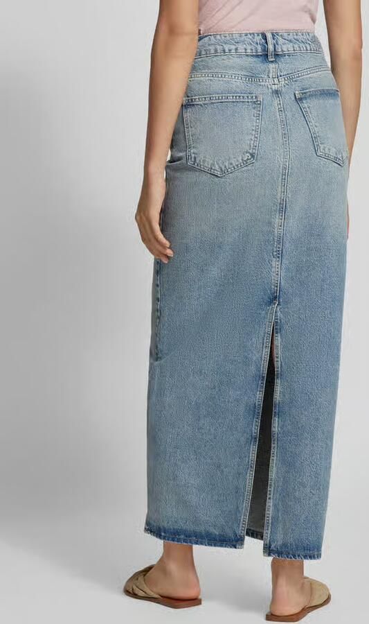 Jake*s Studio Woman Jeansrok met loopsplit