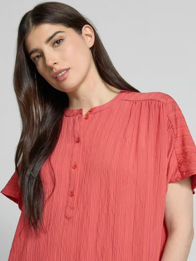Jake*s Studio Woman Knielange jurk in kreuklook